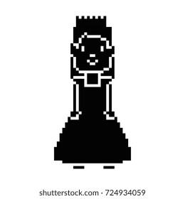 pixelated princess avatar game