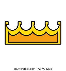 pixelated queen crown icon