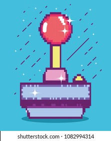 Pixelated retro gamepad