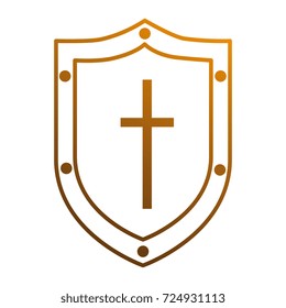 pixelated shield game icon