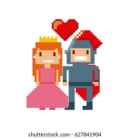 pixelated video game icons