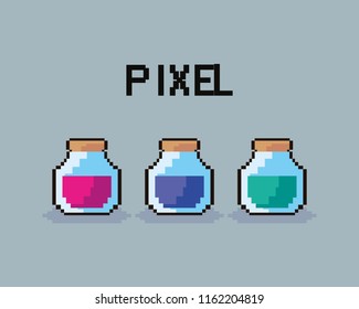 Pixelated and videogame design icon vector ilustration