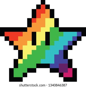 Kite Pixel Art Vector Illustration Kite Stock Vector (Royalty Free ...