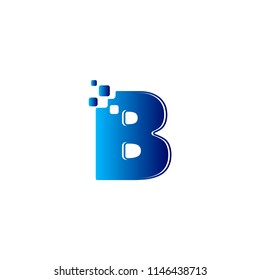 Digital Bitcoins Symbol Light Effect On Stock Vector (Royalty Free