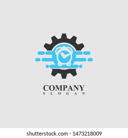Pixels Gear logo designs concept vector, Bright Mechanic logo template, best Repair logo symbol