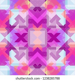pixels gentle abstract geometric seamless pattern in pink