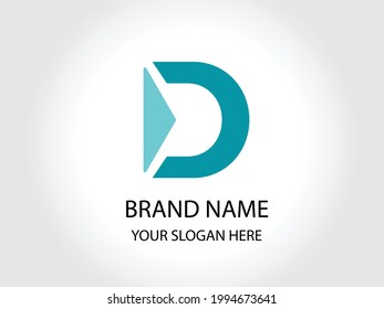pixels letter D logo. D letter logo design vector with pixels (1)