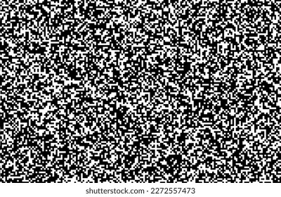 The pixels are scattered. Vector monochrome style. Abstract random squares, background.  Monochrome style.Abstract shapes made of squares. 