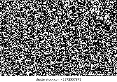 The pixels are scattered. Vector monochrome style. Abstract random squares, background.  Monochrome style.Abstract shapes made of squares. 