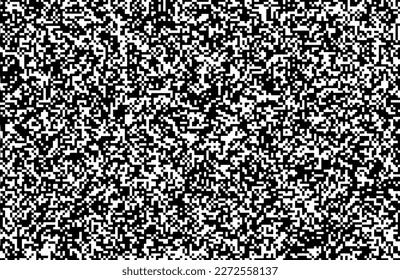 The pixels are scattered. Vector monochrome style. Abstract random squares, background.  Monochrome style.Abstract shapes made of squares. 