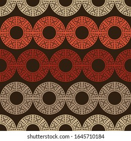 Pixels. Seamless knitted pattern. Norwegian drawing. A warm sweater. Vector illustration for web design or print.