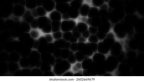 Pixels texture. Pixel Abstract Mosaic Gradient Design Background. Monochromatic Abstract Background Isolated . Vector Illustration.