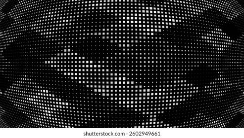 Pixels texture. Pixel Abstract Mosaic Gradient Design Background. Monochromatic Abstract Background Isolated . Vector Illustration.