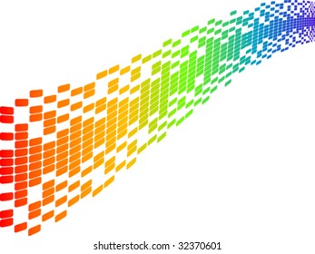 pixels vector illustration