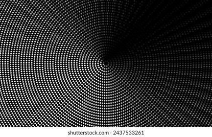 Fondo de energía abstracto pixilado. Efecto Semitono. Imagen vectorial.