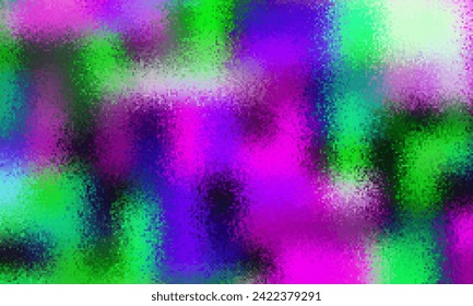 Pixilated abstract grunge background. Moire overlay effect. Vector image.