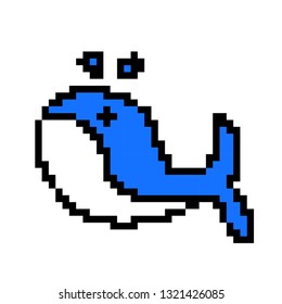 pixle fish animals 