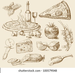 51,179 Pizza Drawing Images, Stock Photos & Vectors | Shutterstock