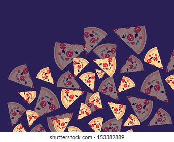 Pizza background