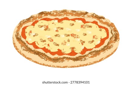 pizza basic cheese italian food