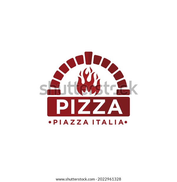 Pizza Brick\
Oven vector illustration. Logo design.\

