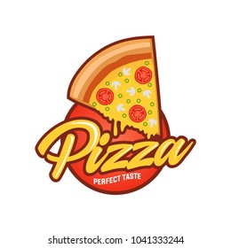 Pizza Logo Images Stock Photos Vectors Shutterstock