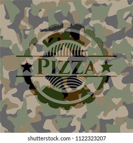 Pizza camouflage emblem