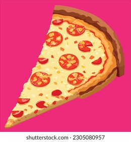 A "Pizza cartoon sticker" is a digital or physical image featuring a cartoon representation of a pizza. It is typically used for decorative purposes in digital messaging apps or as a fun embellishment