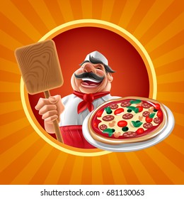 pizza chef banner