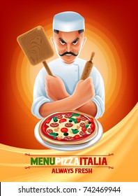 pizza chef banner