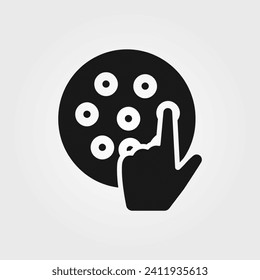 Pizza choice icon - Simple Vector Illustration