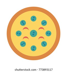  pizza circle flat