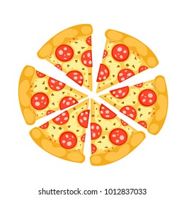 Vector Pizza Slice Stock Illustrations, Images & Vectors | Shutterstock