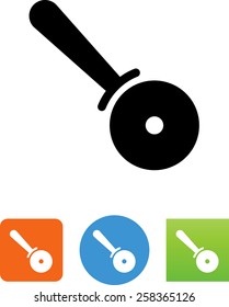 Pizza cutter icon