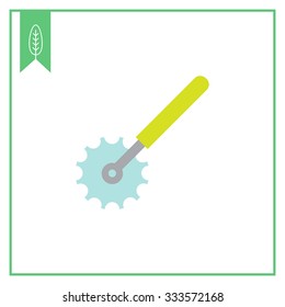 Pizza cutter icon