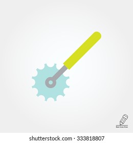 Pizza cutter icon