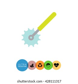 Pizza cutter icon