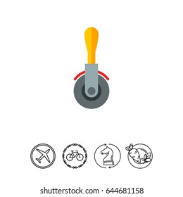 Pizza Cutter Icon