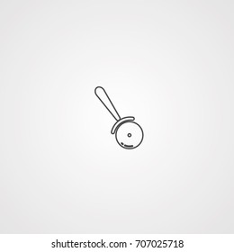 Pizza cutter icon