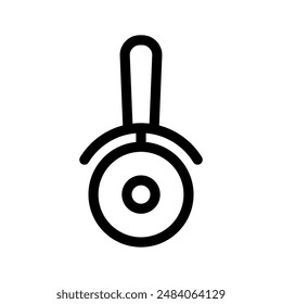 Pizza Cutter Icon Vector Symbol Design Illustration