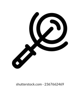 pizza cutter line icon. vector icon for your website, mobile, presentation, and logo design.