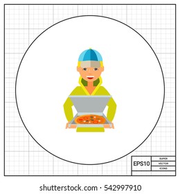 Pizza Delivery Icon