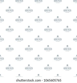 Pizza delivery pattern vector seamless repeat for any web design