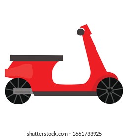 pizza delivery scooter icons simple Illustration Clip Art vector