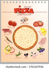 Pizza Designer. Do it yourself. Cooking Products