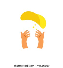 Pizza Dough Vector Icon