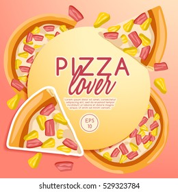 Pizza Elements Vector Illustration Stock Vector (Royalty Free ...