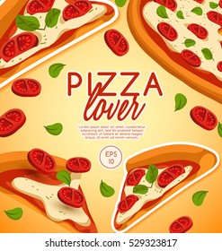 Pizza Elements : Vector Illustration 