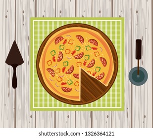 Pizza fast food