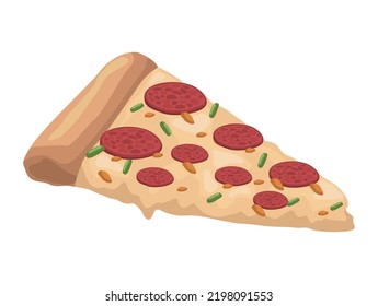 pizza fast food portion icon
